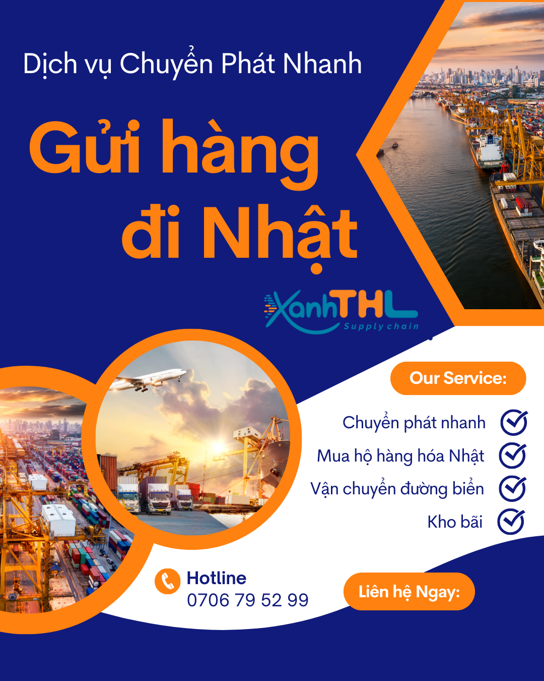 Dịch vụ chuyển phát nhanh, gửi hàng đi Nhật bằng đường hàng không và từ Nhật về Việt Nam bằng đường hàng không