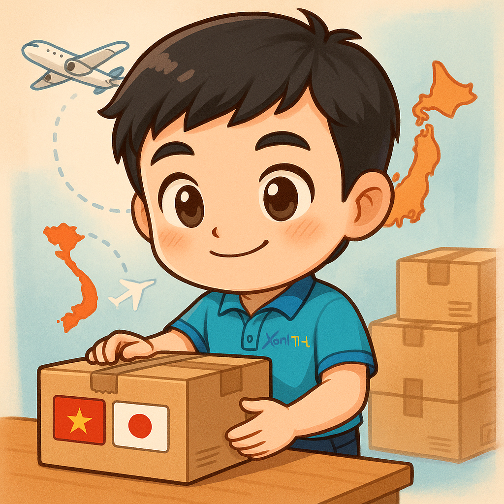 hình minh họa dịch vụ gửi hàng từ Việt Nam sang Nhật – tiết kiệm chi phí