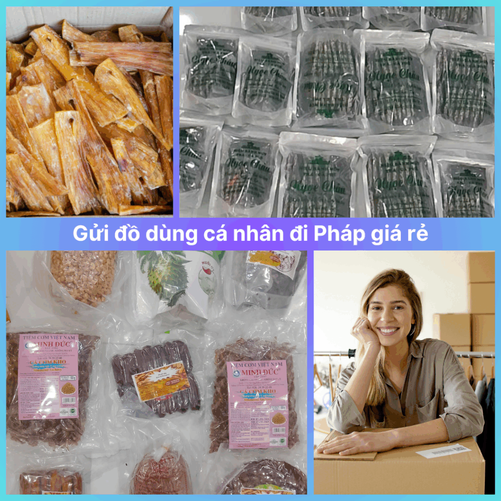 Gửi đồ dùng cá nhân đi Pháp giá rẻ – dịch vụ uy tín, hỗ trợ trọn gói cùng Xanh THL Logistics