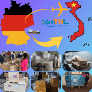 Giá gửi hàng từ Đức về Việt Nam với dịch vụ vận chuyển của Xanh THL Logistics, vận chuyển hàng hóa bằng đường biển và đường hàng không an toàn, uy tín.