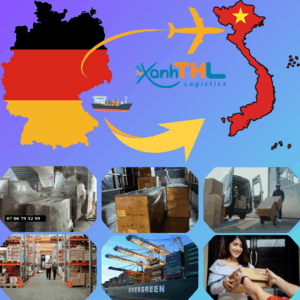 Vận chuyển hàng hóa từ Đức về Việt Nam cho doanh nghiệp với Xanh THL Logistics – giải pháp xuất nhập khẩu uy tín, an toàn và tiết kiệm.