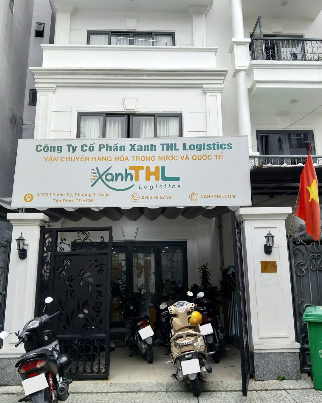 Trụ sở chính Xanh THL Logistics tại 337/6 Lê Văn Sỹ, TP.HCM – địa chỉ liên hệ gửi hàng từ Đức về Việt Nam uy tín, hỗ trợ tư vấn và báo giá nhanh trong 1 phút.