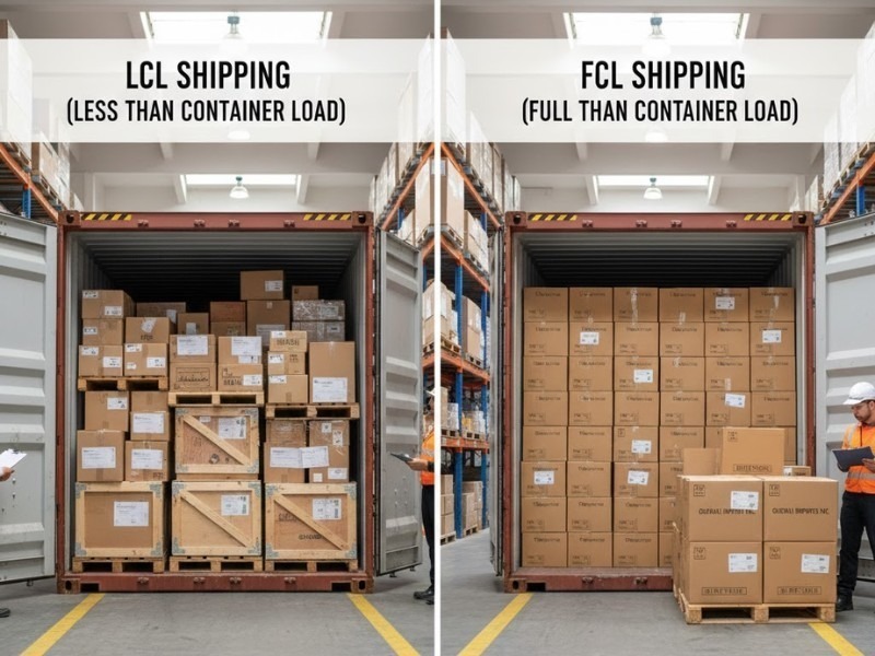 So sánh vận chuyển hàng lẻ LCL và container nguyên FCL từ Nhật về Việt Nam bằng đường biển