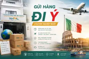 Gửi hàng đi Ý chuyên nghiệp Door-to-Door từ Việt Nam, giao hàng tận nơi trên toàn nước Ý