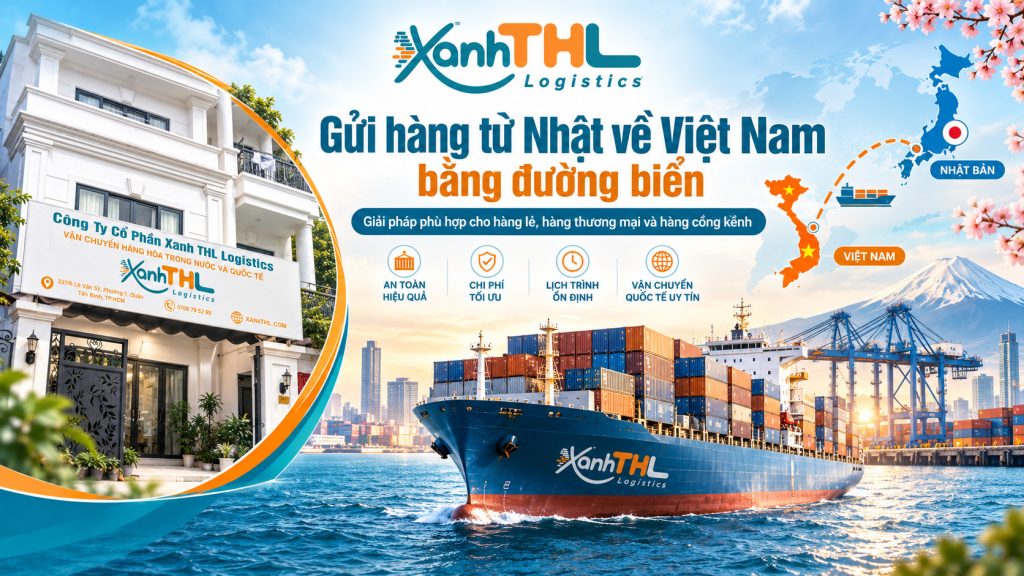 Gửi hàng từ Nhật về Việt Nam bằng đường biển